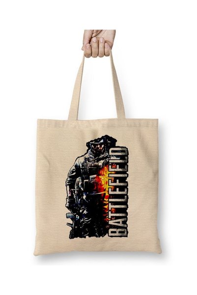 dekado Battlefielde Battlefield Tote Bag Long Handle