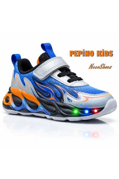 pepino Children's Lighted Sports Shoes, Colorful, Comfortable Insole, Lightwe...