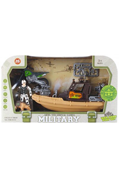 Mega Creative BOAT ARMY DZ/SW AKC 37X21X9 MC.WB24/48