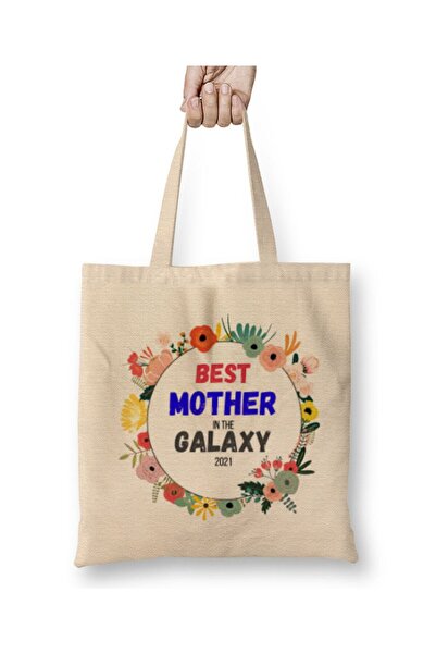 dekado حقيبة حمل من BEST MOM Mommy Flower Mothers Day 2021 بمقبض طويل
