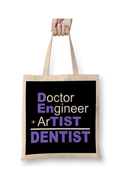 dekado Doctor Engineer Artist Dentist Cloth Bag Long Handle