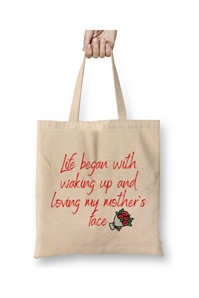 dekado حقيبة قماش من Mothers Day Gift Ideas Mothers Day 2021 بمقبض طويل