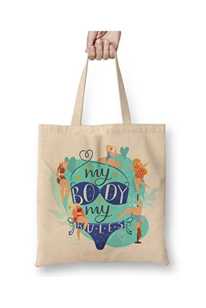 dekado My Body My Rules Cloth Bag Long Handle
