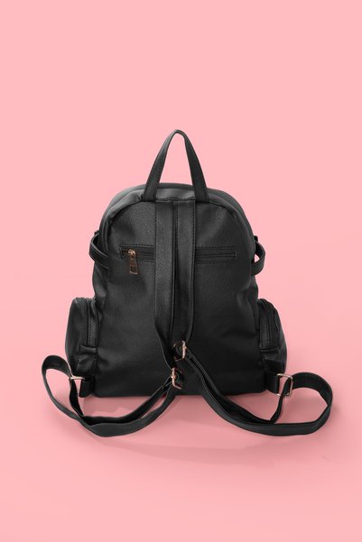 westbag 2'li Kadın Suni Deri Çok Gözlü Sırt Çantası
