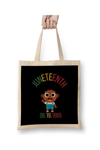 Generic Brand KIDS juneteenth juneteenth juneteenth 2021 1865 حقيبة حمل بمقبض...