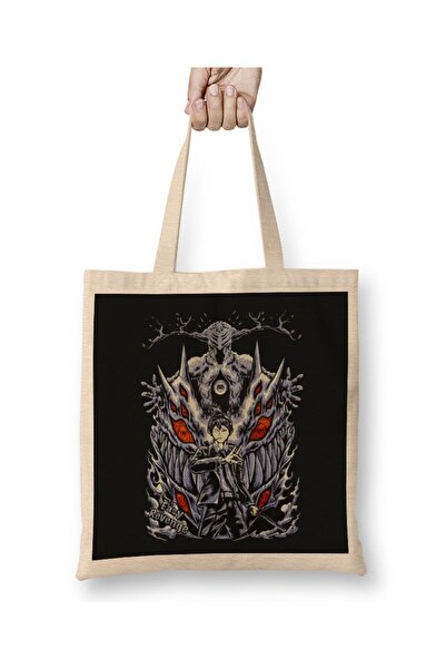 Generic Brand Chainsaw Man Aki Cloth Bag Long Handle