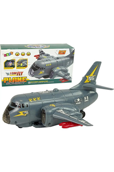 LeanToys Sunet avion bombardier ușor de transport