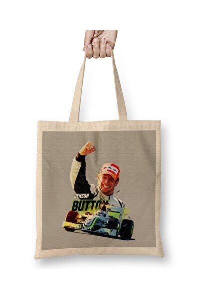 dekado Low Poly Jenson Button Cloth Bag Long Handle