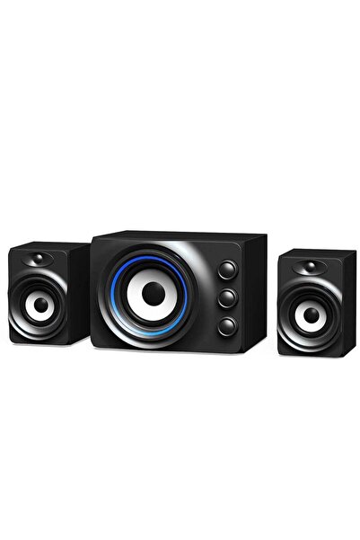 BONKS مكبرات صوت للكمبيوتر عالية الدقة مع مضخم صوت عميق وستيريو