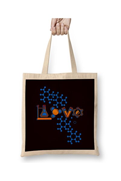 dekado Love Chemistry Science Laboratory Medicine Pharmacist Clinic Cloth Bag...