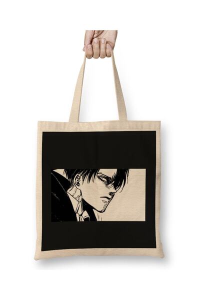 dekado Levi Ackerman Attack On Titan Tote Bag Long Handle