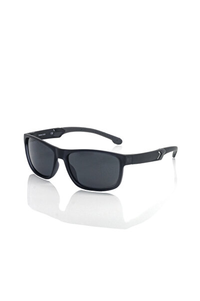 Le Miel Eyewear Sports Black Polarized Unisex Sunglasses
