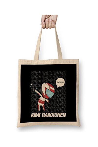 dekado Kimi Raikkonen Dabbing Tote Bag Long Handle