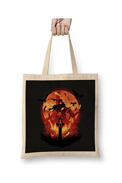 Generic Brand Sharingan Eye of Mangekyo Cloth Bag Long Handle