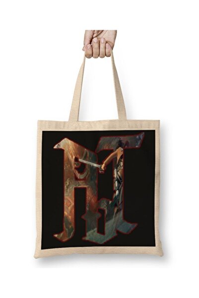 dekado Attack On Titan Logo Cloth Bag Long Handle