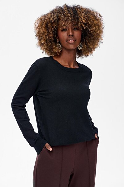 Other Women's Sweater S7015 Black Universal