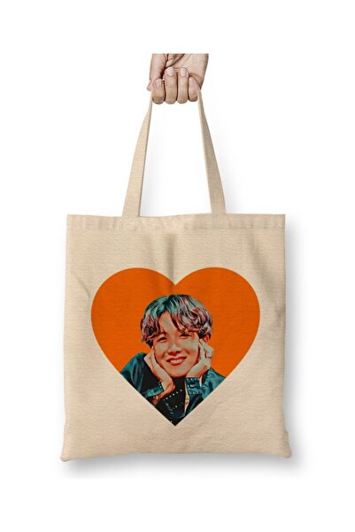 dekado Bts Jimin Jhope Smile Love Cloth Bag Long Handle