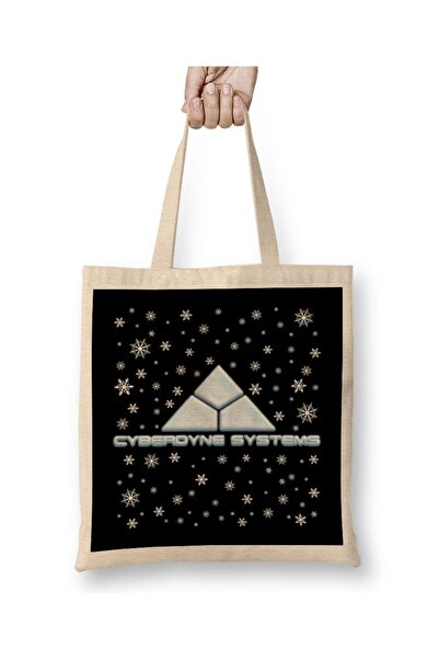 Generic Brand Terminator Cyberdyne Systems Christmas Snow Logo Tote Bag Long ...