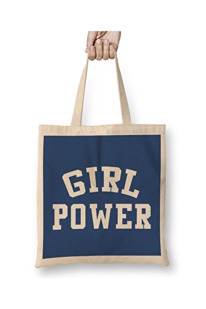 dekado Girl Power Cloth Bag Long Handle