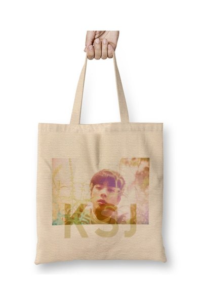 dekado Bts Jin Love Yourself O Version Tote Bag Long Handle