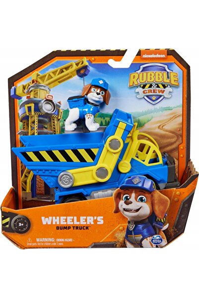 Spin Master Games Camion de gunoi de jucărie Paw Patrol Rubble & Crew 6066528