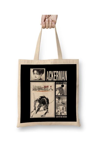 dekado Shingeki No Kyojin Attack On Titan Tote Bag Long Handle