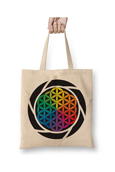dekado Life Flower 014 Cloth Bag Long Handle