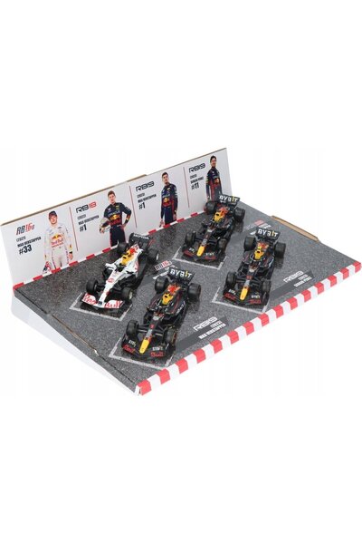 Other *BBURAGO metal., 1:43 RED BULL RACING, 4-pack, penalty