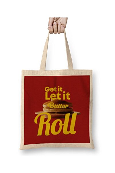 dekado GET IT LET IT BUTTER ROLL Butter Bts Cloth Bag Long Handle