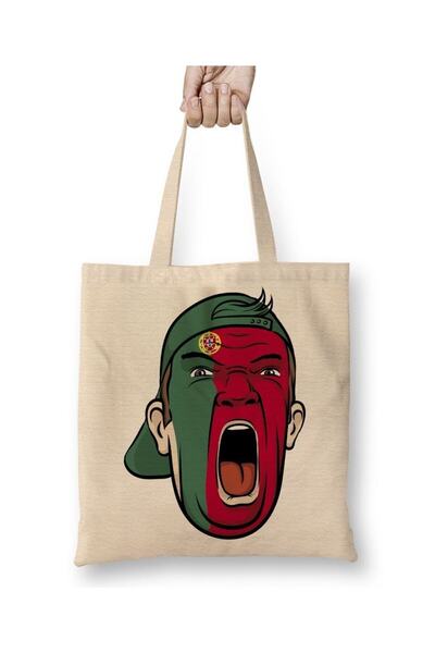 dekado Portugal Fan Tote Bag Long Handle