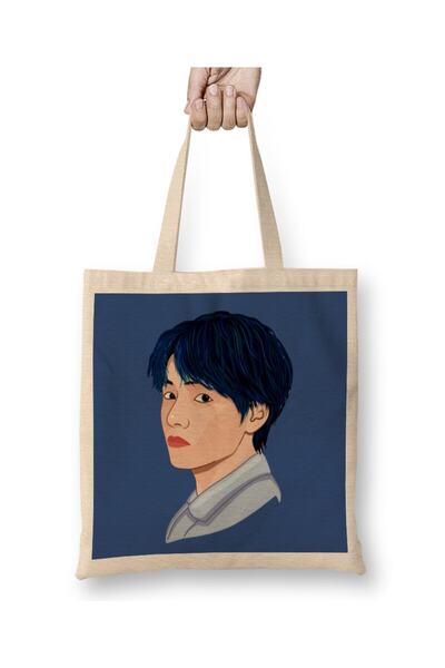 dekado Kpop Taehyung Bts Tote Bag Long Handle