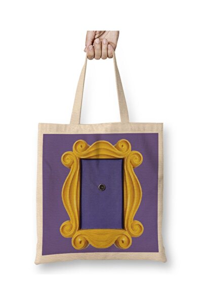 dekado Door Frame From Monica's Apartment Tote Bag Long Handle