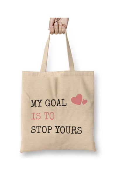 dekado حقيبة My Goal Is To Stop Yours Goalie Defender ذات مقبض طويل