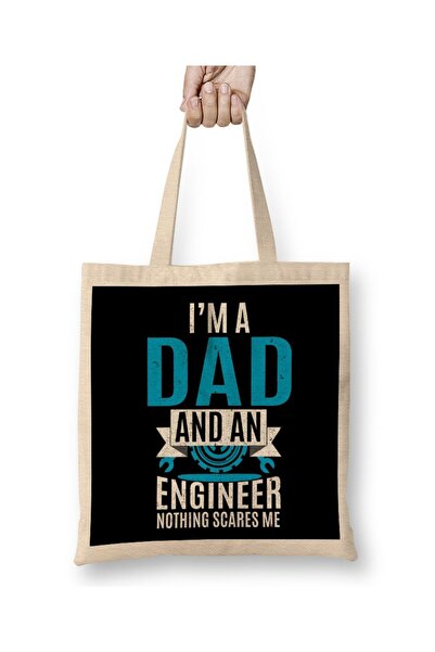 dekado I Am An Engineer 04 Cloth Bag Long Handle