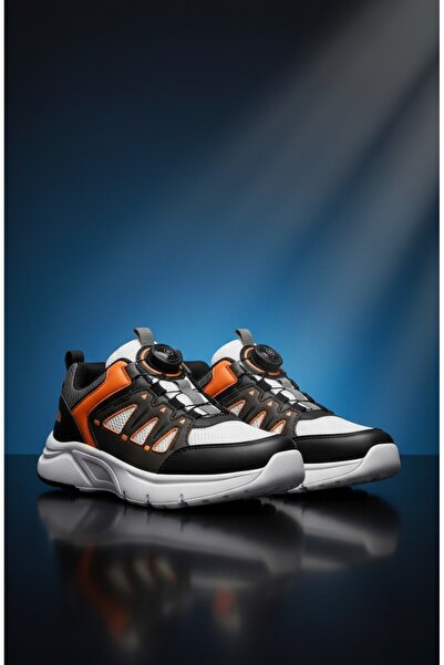 YUHUSHOE Kilitli Mekanizmalı Yüksek Tabanlı Çocuk Spor Ayakkabı