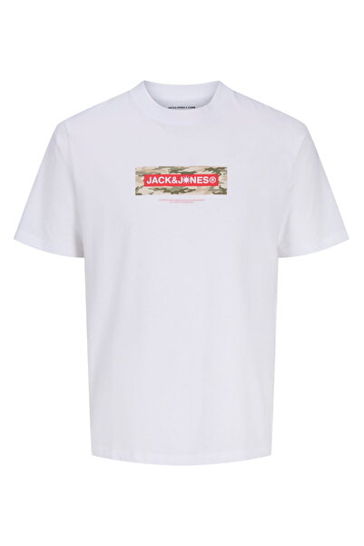 Jack & Jones Ανδρικό μπλουζάκι με στάμπα στο στήθος - Breeze