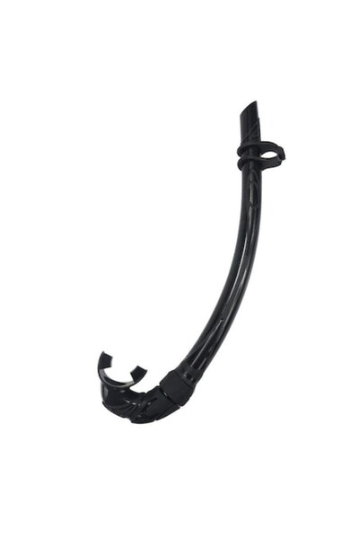 OEM Snorkel Tube, Unisex, Silicone, Black, Flexible, Lightweight, Portable