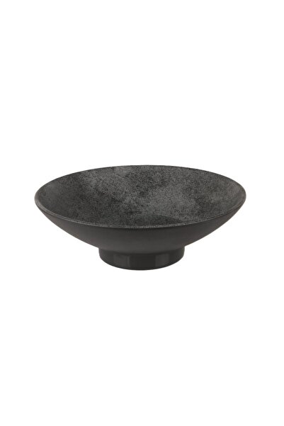 Globy Round Presentation Bowl Gray 28×9 cm