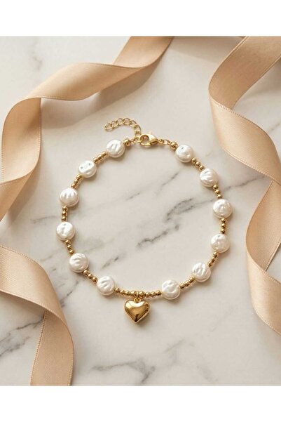 Dodemert Home Gold Tone Heart Foot Jewelry & Anklet