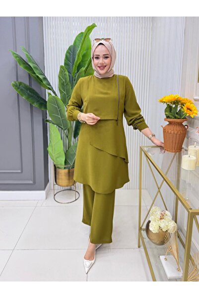 GK Zipper Detailed Tunic Set