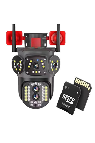 OEM Triple Camera with 2 Alarms, 4g