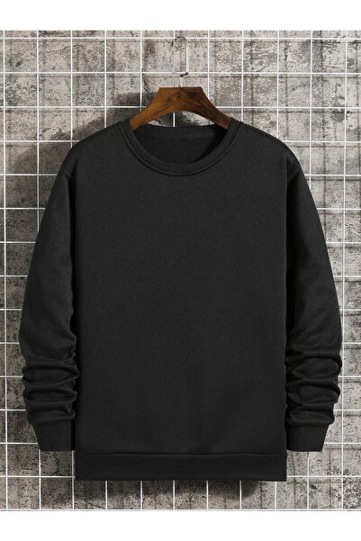 EYAX MODA Crew Neck Unisex Oversize Sweatshirt