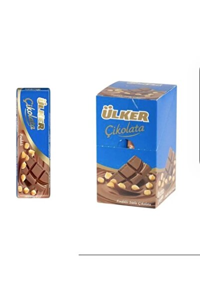 Ülker شوكولاتة باتون بالحليب مع البندق الكامل 30 جرام × (72 قطعة)