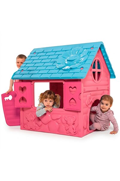 Dohany Παιδικό παιχνιδόσπιτο Ροζ 106x98x90 εκ.