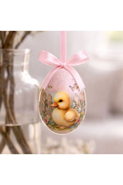 ZanaCasei Decorațiune ou roz 7,5cm