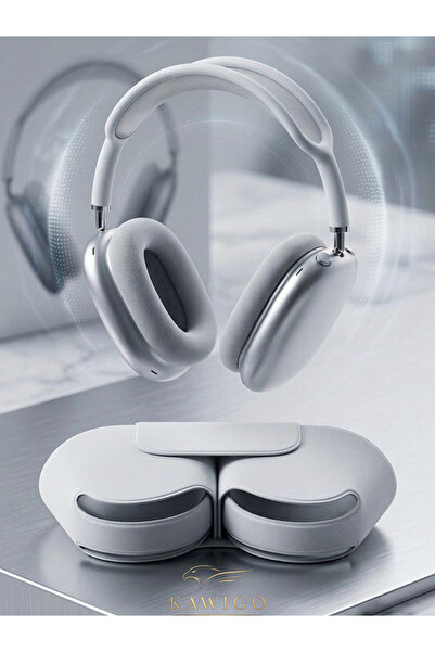 kawigo Air Pods Max Kablosuz 5.0 Mikrofonlu Beyaz Bluetooth Kulaklık Android ...