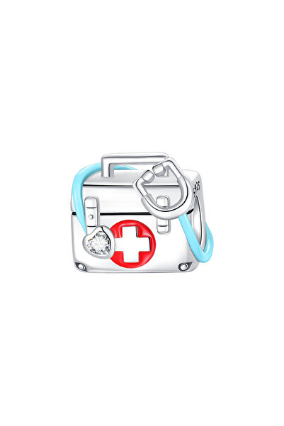 Choice67 SCY6327 Back To School 925 Sterling Silver Charms Bag Earphone Magic...