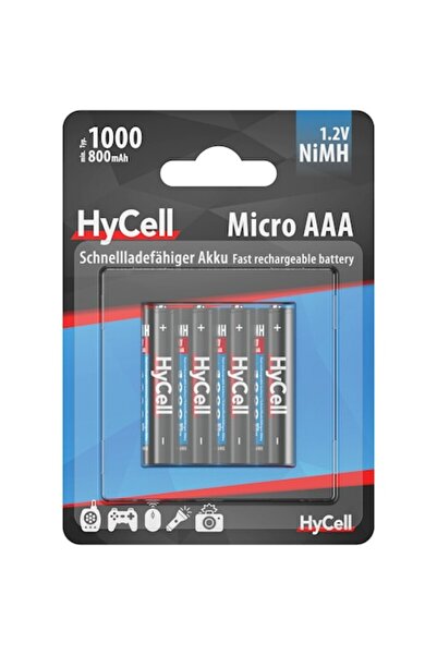 HYCELL Acumulator NIMH AAA 1000mAh, blister cu 4 bucăți