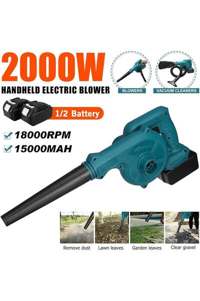 OEM Blower with 2 48V Batteries, High Power, Extended Autonomy, Portable and ...