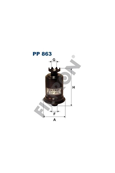 Filtron Pp863 Fuel Filter for Hyundai Accent Mitsubishi Colt3 Galant6 Lancer3...